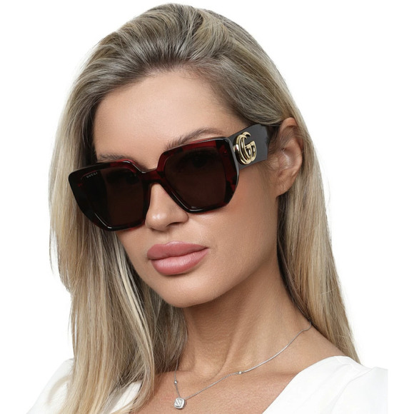 Gucci GG0956S-008 54mm New Sunglasses - Picture 1 of 5